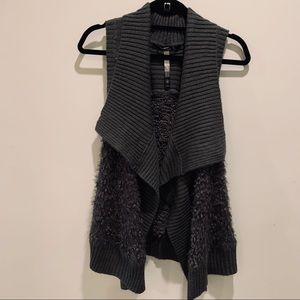 Kensie soft grey vest